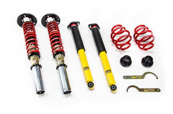 Suspension à combinés filetés MTS Street Gold compatible avec BMW 3 (E30) 316 i - 75 KW MTSGWBM105