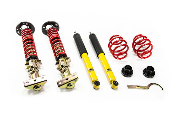 Suspension à combinés filetés MTS Street Gold compatible avec BMW 3 Compact (E36) 318 ti - 103 KW MTSGWBM117