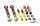 Suspension à combinés filetés MTS Street Gold compatible avec BMW 3 Coupé (E36) 318 is - 103 KW MTSGWBM116