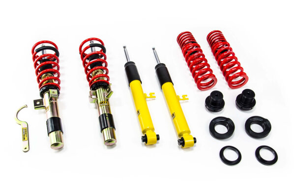 Suspension à combinés filetés MTS Street Gold compatible avec BMW 3 Touring (G21/G81) 318 d hybride légère - 100 KW MTSGWBM74