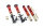 Suspension à combinés filetés MTS Street Gold compatible avec BMW 7 (E23) 745 i - 185 KW MTSGWBM91