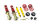 Suspension à combinés filetés MTS Street Gold compatible avec Fiat 500 C (312) 0.9 (312AXM1B) - 77 KW MTSGWFI03