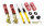 Suspension à combinés filetés MTS Street Gold compatible avec Honda CIVIC IX (FK) 2.2 i-DTEC (FK3) - 110 KW MTSGWHO10