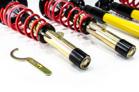 Suspension à combinés filetés MTS Street Gold compatible avec Mini MINI CLUBMAN (F54) One D - 85 KW MTSGWBM130