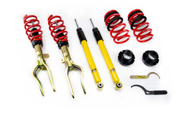 Suspension à combinés filetés MTS Street Gold compatible avec Tesla MODEL 3 (5YJ3) EV Performance AWD - 393 KW MTSGWTE01