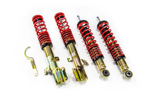 Suspension à combinés filetés MTS Street Gold compatible avec Toyota COROLLA (E12) 1.8 VVTL-i TS (ZZE123) - 141 KW MTSGWTO05