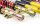 Suspension à combinés filetés MTS Street Gold compatible avec Volkswagen UP! (12/BL) e-Up - 60 KW MTSGWVW64