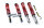 Suspension à combinés filetés MTS Street Inox compatible avec Audi 80 B2 berline (81/85) 1.8 GTE - 82 KW XMTSGWVW112