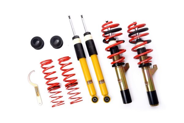 Suspension à combinés filetés MTS Street Gold compatible avec Seat LEON (5F) 1.6 TDI 85 KW MTSGWVW51