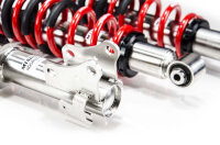 Suspension à combinés filetés MTS Street Inox compatible avec Audi 80 B4 Avant (8C) 2.6 quattro - 110 KW XMTSGWAU36