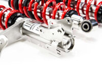 Suspension à combinés filetés MTS Street Inox compatible avec Audi 80 B4 Avant (8C) 1.9 TD - 55 KW XMTSGWAU71