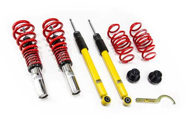 Suspension à combinés filetés MTS Street Inox compatible avec Audi A5 (8T) 2.0 TDI quattro - 140 KW XMTSGWAU24