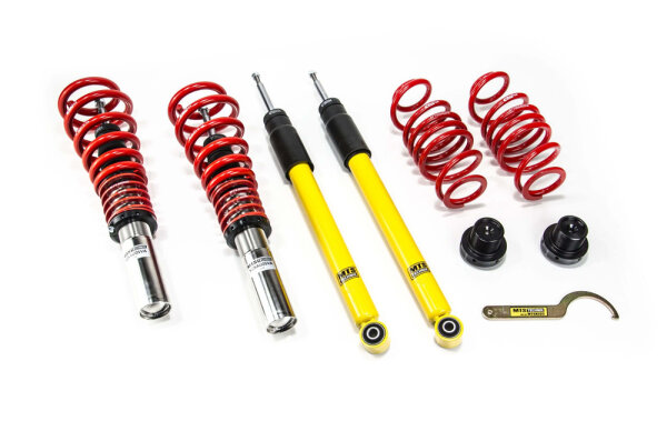 Suspension à combinés filetés MTS Street Inox compatible avec Audi A5 Cabriolet (8F) 2.7 TDI - 140 KW XMTSGWAU20