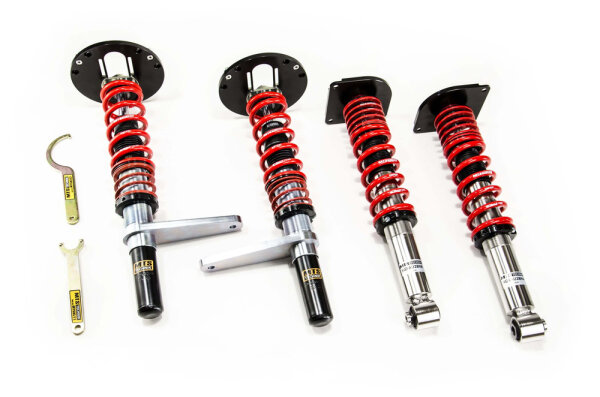Suspension à combinés filetés MTS Street Inox compatible avec Audi A6 C4 (4A) 2.0 - 85 KW XMTSGWAU64