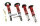 Suspension à combinés filetés MTS Street Inox compatible avec Audi A6 C4 Avant (4A) 1.8 quattro - 92 KW XMTSGWAU65