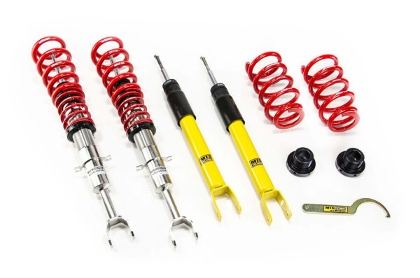 Suspension à combinés filetés MTS Street Inox compatible avec Audi A8 D2 (4D) 2.8 - 142 KW XMTSGWAU22