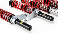 Suspension à combinés filetés MTS Street Inox compatible avec Audi COUPE B2 (81/85) 2.2 GT - 100 KW XMTSGWVW112