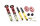 Suspension à combinés filetés MTS Street Inox compatible avec BMW 3 (E30) 316 i - 75 KW XMTSGWBM15