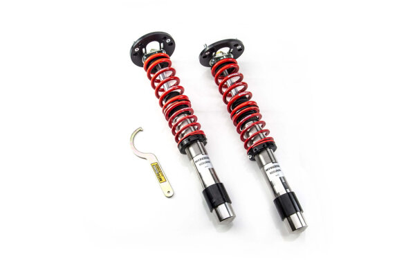 Suspension à combinés filetés MTS Street Inox compatible avec BMW 5 Touring (E39) 523 i - 120 KW XMTSGWBM107