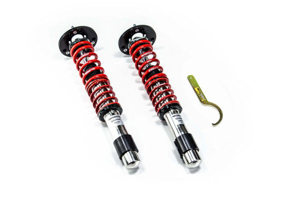 Suspension à combinés filetés MTS Street Inox compatible avec BMW 5 Touring (E61) 520 d - 130 KW XMTSGWBM110
