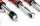 Suspension à combinés filetés MTS Street Inox compatible avec BMW 7 (E65) 730 d - 150 KW XMTSGWBM30