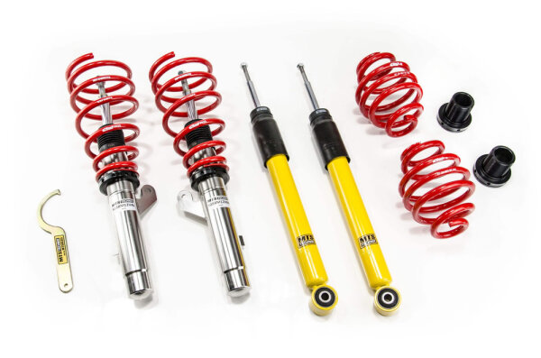 Suspension à combinés filetés MTS Street Inox compatible avec BMW Z4 Roadster (E89) sDrive 18 i - 115 KW XMTSGWBM60