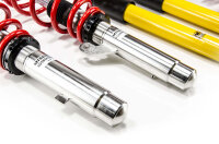 Suspension à combinés filetés MTS Street Inox compatible avec BMW Z4 Roadster (E89) sDrive 18 i - 115 KW XMTSGWBM60