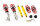 Suspension à combinés filetés MTS Street Inox compatible avec Opel ZAFIRA / ZAFIRA FAMILY B (A05) 1.8 (M75) - 103 KW XMTSGWOP28