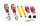 Suspension à combinés filetés MTS Street Inox compatible avec Opel ZAFIRA / ZAFIRA FAMILY B (A05) 1.9 CDTI (M75) - 110 KW XMTSGWOP29