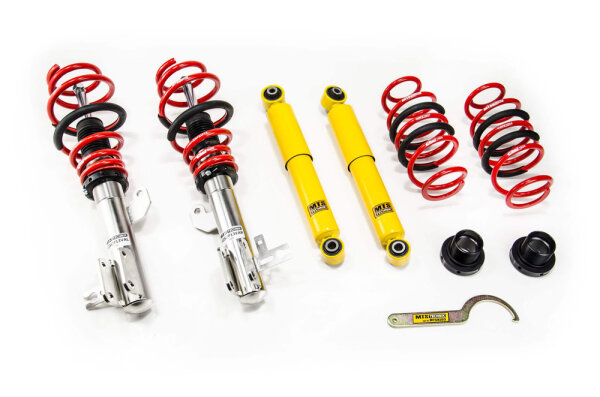 Suspension à combinés filetés MTS Street Inox compatible avec Opel ZAFIRA / ZAFIRA FAMILY B (A05) 2.0 (M75) - 177 KW XMTSGWOP28