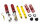 Suspension à combinés filetés MTS Street Inox compatible avec Opel ZAFIRA A monospace (T98) 2.2 16V (F75) - 108 KW XMTSGWOP14