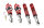 Suspension à combinés filetés MTS Street Inox compatible avec Seat IBIZA II (6K) 1.9 TDI - 66 KW XMTSGWVW28
