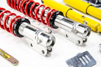 Suspension à combinés filetés MTS Street Inox compatible avec Seat INCA (6K) 1.9 D - 47 KW XMTSGWVW58