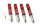 Suspension à combinés filetés MTS Street Inox compatible avec Volkswagen GOLF II (19E/1G1) 1.8 GTI G60 Syncro - 118 KW XMTSGWVW44
