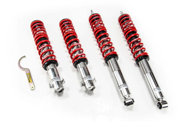 Suspension à combinés filetés MTS Street Inox compatible avec Volkswagen GOLF III (1H1) 1.4 - 40 KW XMTSGWVW08