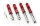 Suspension à combinés filetés MTS Street Inox compatible avec Volkswagen JETTA II (19E/1G2) 1.6 TD - 44 KW XMTSGWVW08