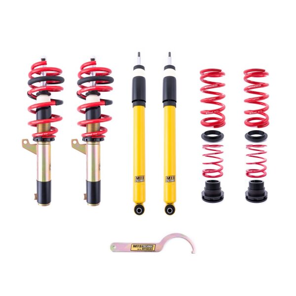 Suspension à combinés filetés MTS Street Gold compatible avec Volkswagen PASSAT B2 Variant (33B) 1.6 D 40 KW MTSGWVW80