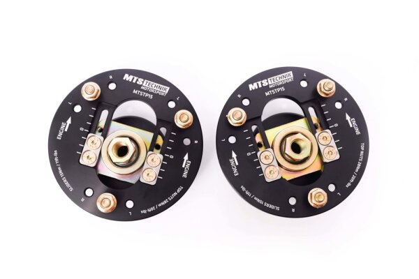 Coupelles de suspension MTS réglables camber / caster pour essieu avant compatibles avec BMW 5 (E28) 518 66 KW MTSCP15SET