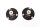 Coupelles de suspension renforcées MTS en polyuréthane avec plaques de carrossage pour essieu avant compatibles avec Mitsubishi GALANT VIII Break (EA) 2.5 V6 24V (EA5W) 118 KW MTSCP17SET