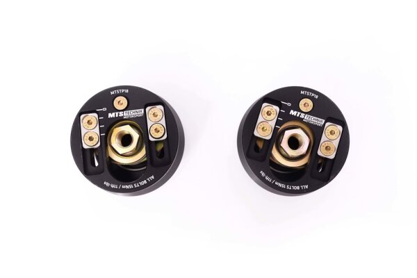 Coupelles de suspension MTS réglables camber / caster pour essieu avant compatibles avec Volkswagen GOLF III Variant (1H5) 1.8 66 KW MTSCP18SET