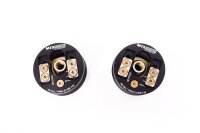 Coupelles de suspension MTS réglables camber / caster pour essieu avant compatibles avec Skoda FABIA III Combi (NJ) 1.2 TSI 66 KW MTSCP19SET