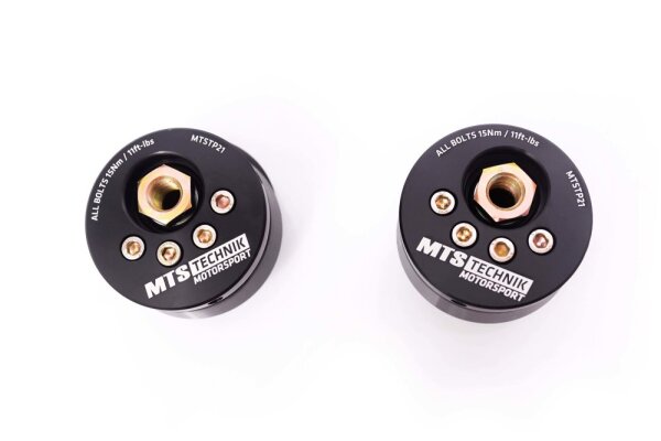 Coupelles de suspension MTS réglables camber / caster pour essieu avant compatibles avec Volkswagen SANTANA (32B) 1.8 66 KW MTSCP21SET