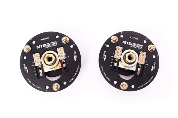 Coupelles de suspension MTS réglables camber / caster pour essieu avant compatibles avec BMW 6 (E24) 633 CSi 147 KW MTSCP22SET