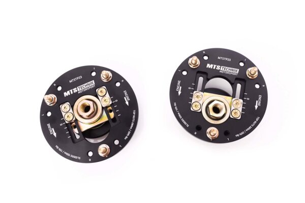 Coupelles de suspension MTS réglables camber / caster pour essieu avant compatibles avec BMW 7 (E23) 728 125 KW MTSCP23SET