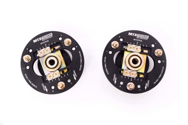 Coupelles de suspension MTS réglables camber / caster pour essieu avant compatibles avec BMW 3 Cabriolet (E93) 330 d 170 KW MTSCP25SET