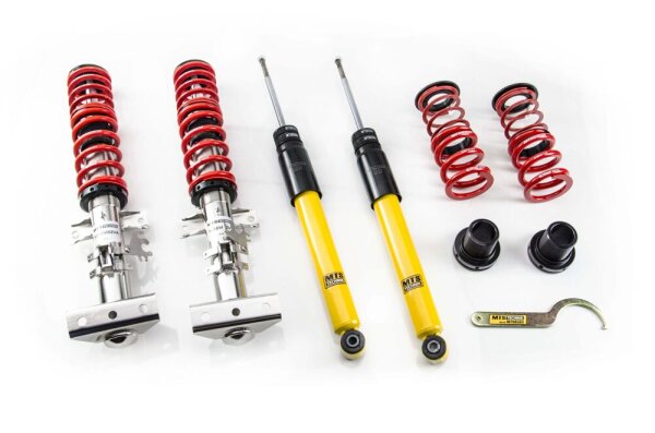 Suspension à combinés filetés MTS Street Inox compatible avec BMW 3 Touring (E36) 323 i 125 KW XMTSGWBM01