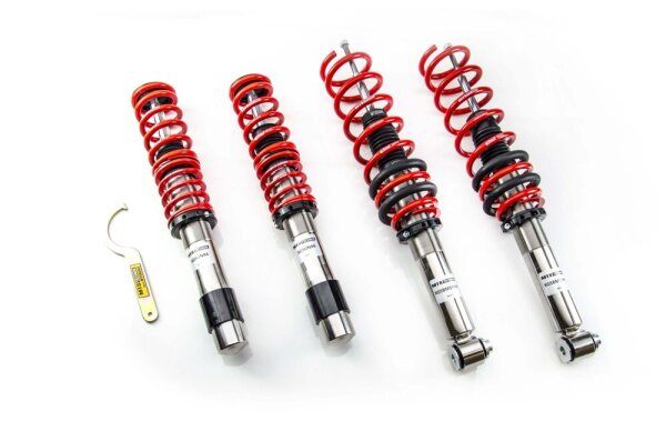 Suspension à combinés filetés MTS Street Inox compatible avec BMW 5 (E39) 525 tds 105 KW XMTSGWBM04