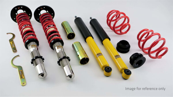 Suspension à combinés filetés MTS Street Inox compatible avec BMW 3 Touring (E30) 318 i 85 KW XMTSGWBM82