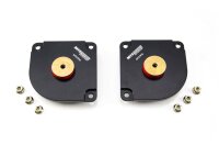 Coupelles de suspension renforcées MTS en polyuréthane avec plaques de carrossage pour essieu arrière compatibles avec Audi A6 C4 (4A) 2.0 79 KW MTSCP35SET